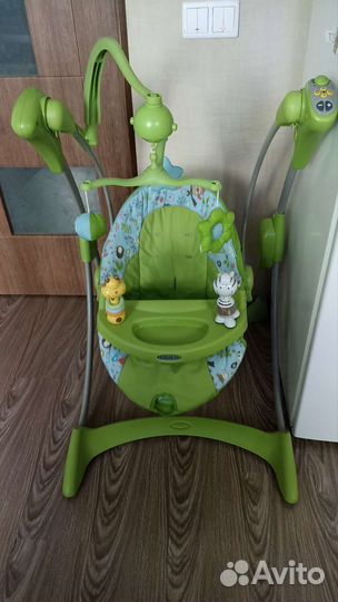Детские электронные качели Graco