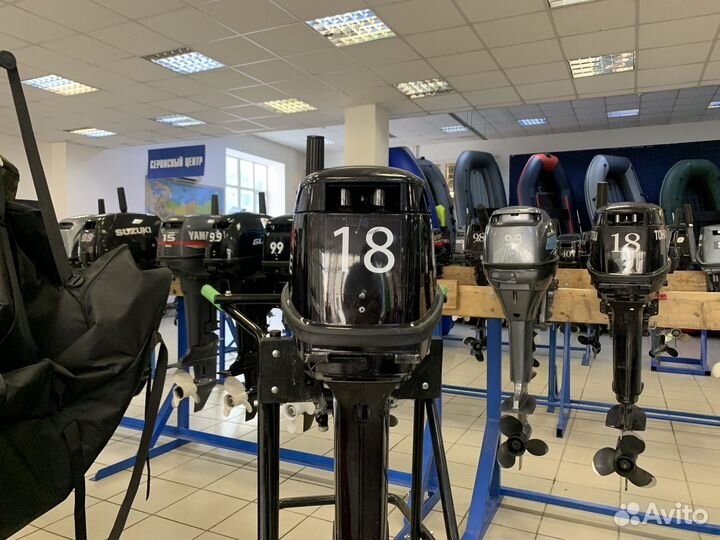 Лодочный мотор NS Marine NM (Ниссан Марин) 18 лс Б