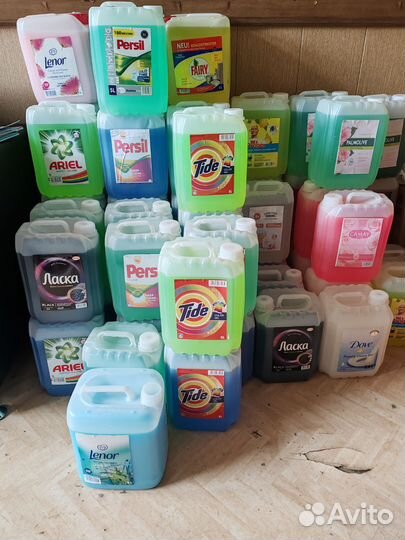 Гель для стирки, кондиционер, фейри