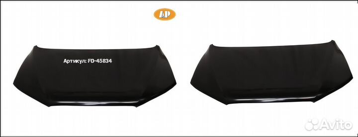 Капот Hyundai Santa FE 2 поколение