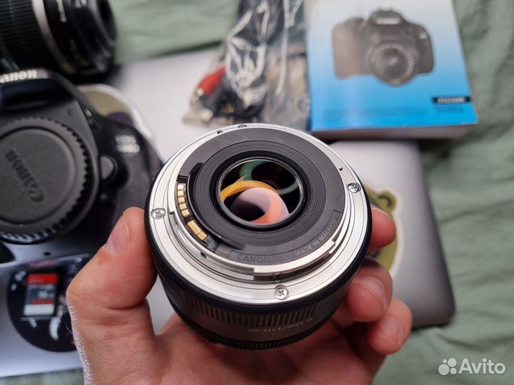 Canon 600d + 18-55 + 50mm STM