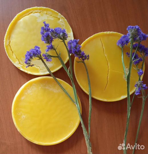 Воск пчелиный натуральный с лесной пасеки