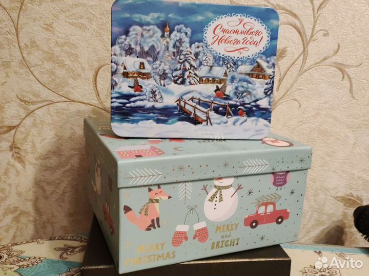 Коробки новогодние