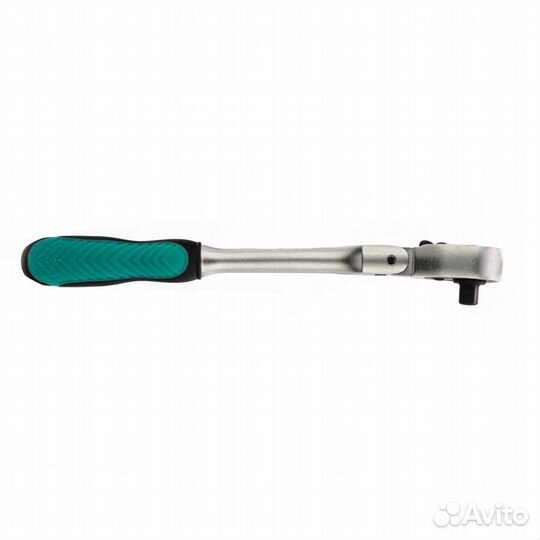 Ключ трещотка 1/4, 72 зуба, с быстрым сбросом, шар