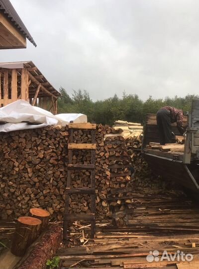 Дрова колотые
