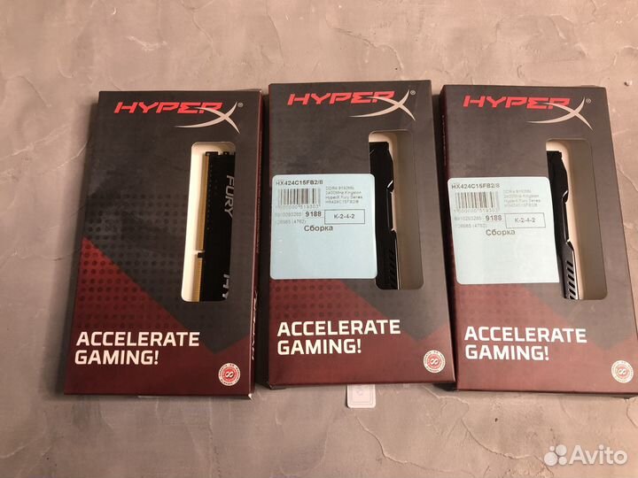 Kingston HyperX fury DDR4 8gb