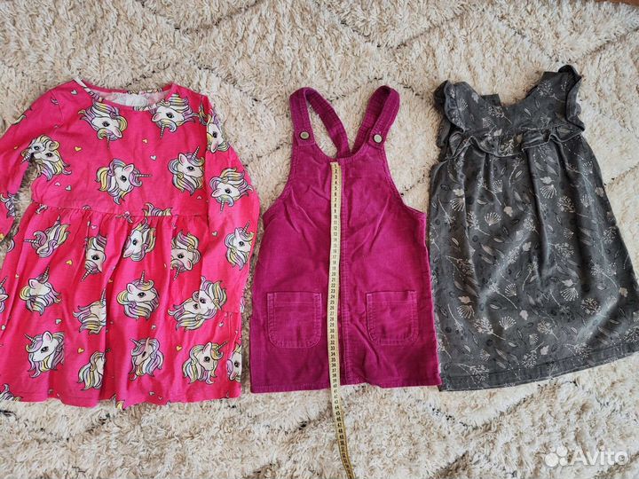 Вещи пакетом на девочку 104-110
