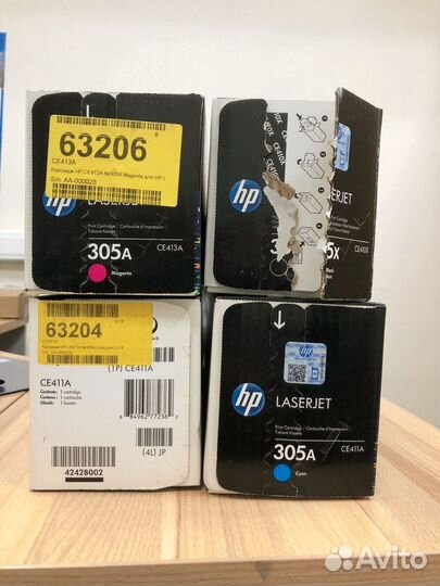 Картридж HP оригинал ce413a/ce410x/ce411a