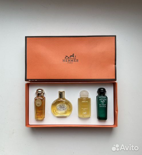 Hermes набор миниатюр винтаж