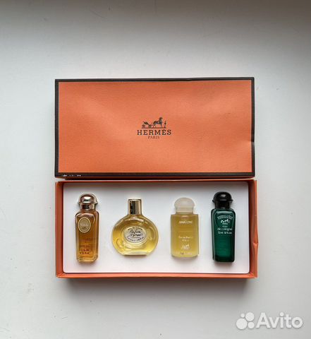 Hermes набор миниатюр винтаж