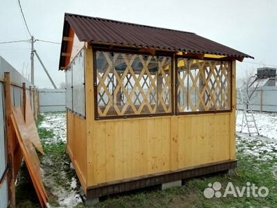 Мягкие пвх окна на беседку