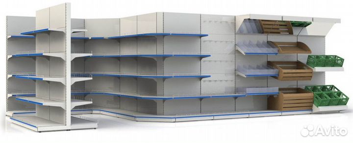 Кондитерская витрина для выпечки напольная