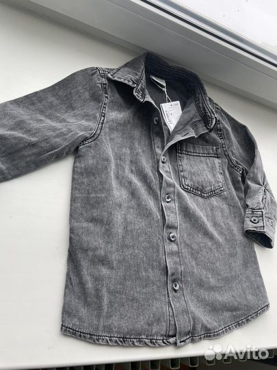Джинсовая рубашка