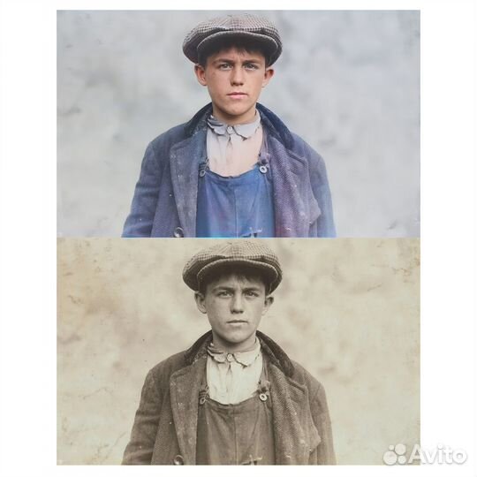 Ретушь старых фотографий