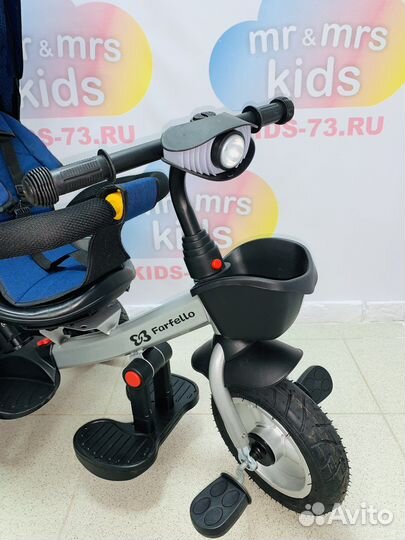 Детский трехколесный велосипед новый