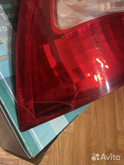 Задние фары на priora 1