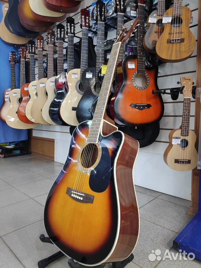 Акустическая гитара Homage LF-4121C-SB