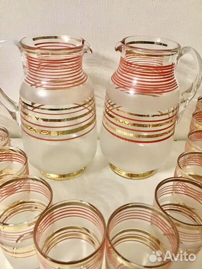 Графин и стаканы Чехословакия