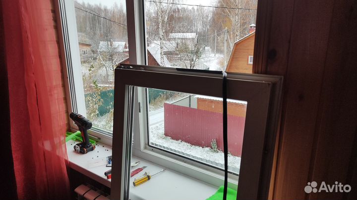 Замена уплотнителя на окнах