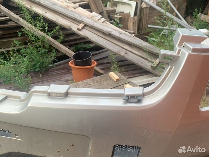 Передний бампер Nissan Qashqai j10 дорест