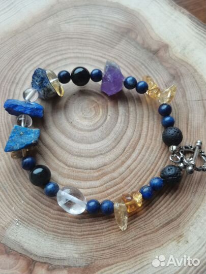 Браслет с натуральными камнями