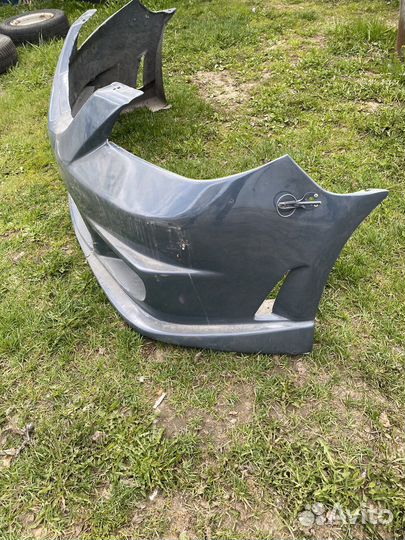 Бампер передний от обвеса mazda 3 bk