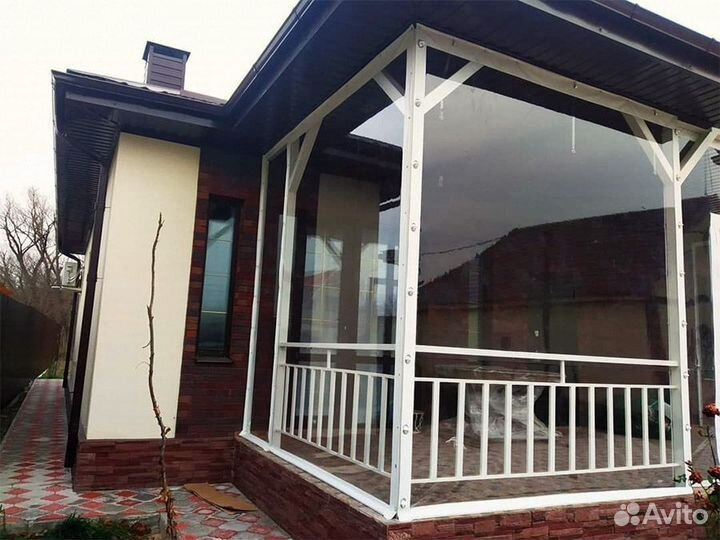 Гибкие окна для террасы