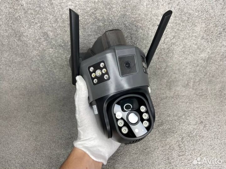 4G камера sim картой на солнечной батарее 8mp v380