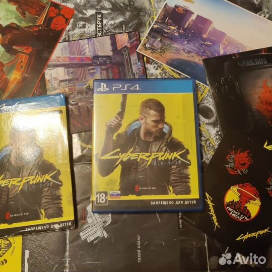 Cyberpunk 2077 ps4 диск