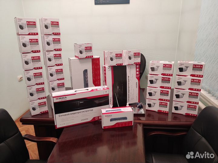 Видеонаблюдение, охранная сигнализация