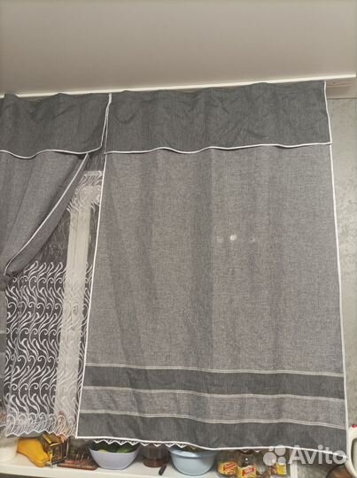 Комплект шторы и тюль