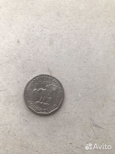 Монета. США. 1 доллар 1980 год