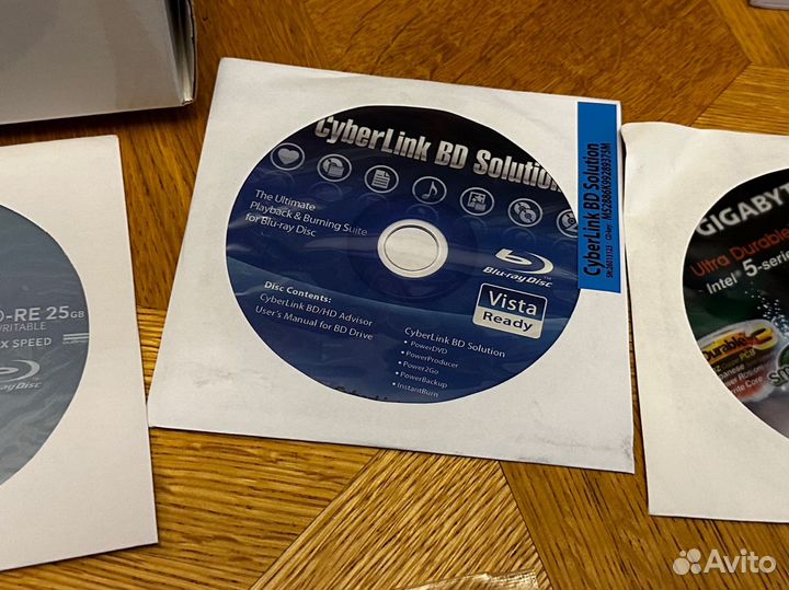 Компакт-диск с по Cyberlink BD Solution новый