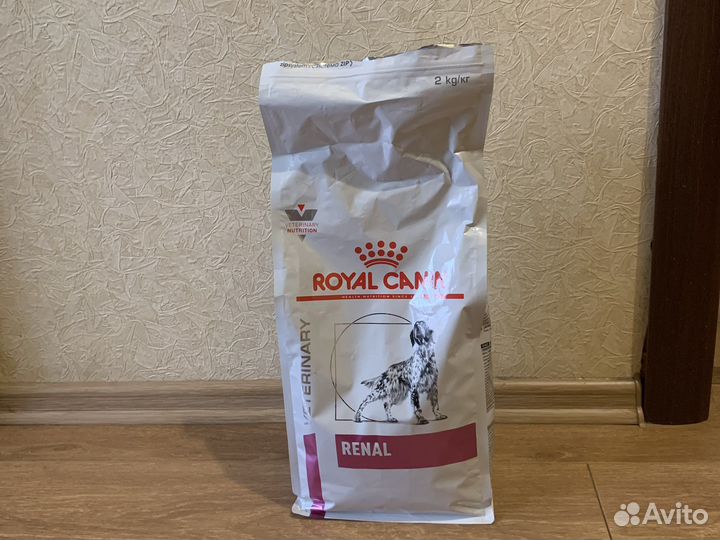 Сухой корм для собак ренал royal canin renal 2 кг