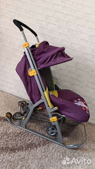 Коляска санки