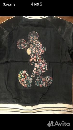 Бомбер для девочки zara