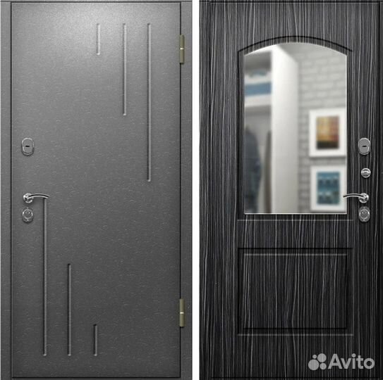 Металлические двери под ключ