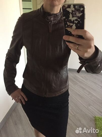 Куртка кожаная Marc O’Polo