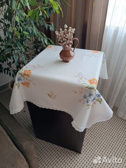 Скатерть с вышивкой Чайная Разные