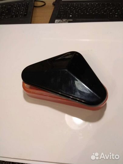 Шкатулка СССР треугольная пластик