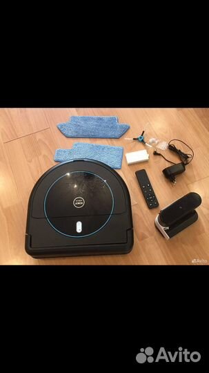 Робот пылесос полотёр hobot 668