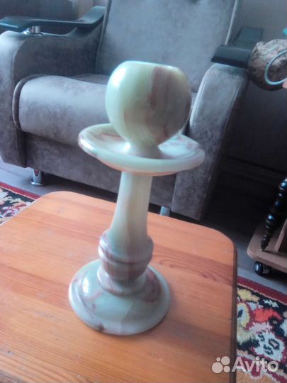 Подсвечник из оникса