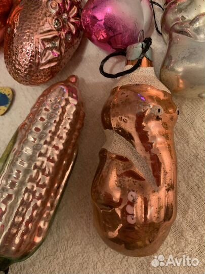 Елочные игрушки СССР