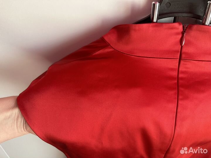 Bessini платье красное XS S