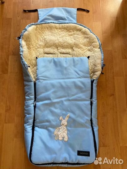 Зимний конверт для коляски Womar