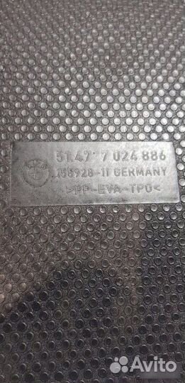 Коврик багажника Bmw 5 E60 2002-2007