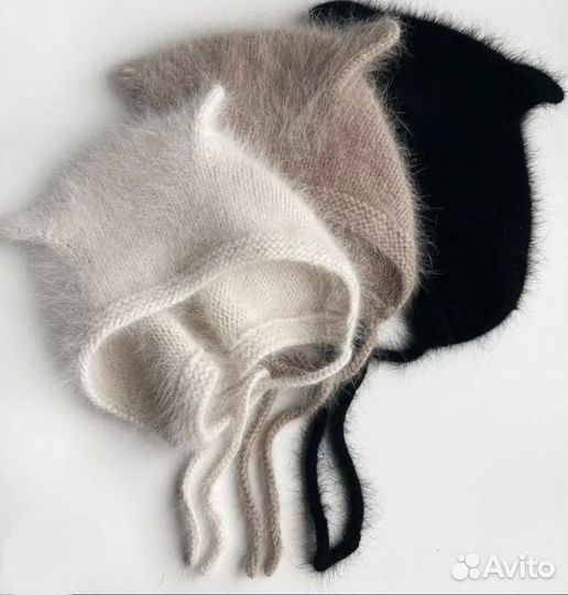 Шапка с ушками