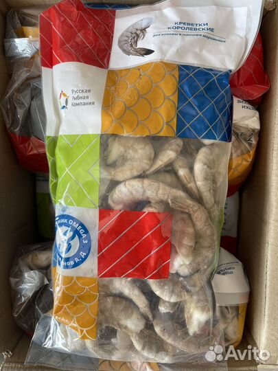 Тигровые креветки