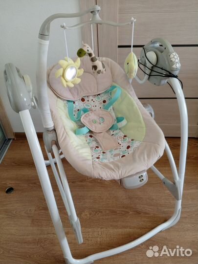 Детские электрокачели-шезлонг