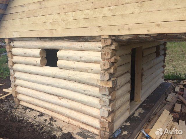 Сруб для бани 3х3 3х4 3х5 4х5